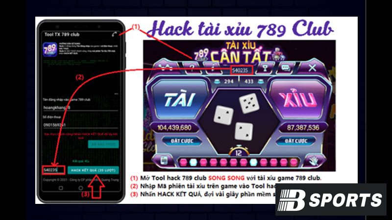 Phần mềm hack game Tài Xỉu online 789 Club Phần mềm hack game Tài Xỉu online 789 Club
