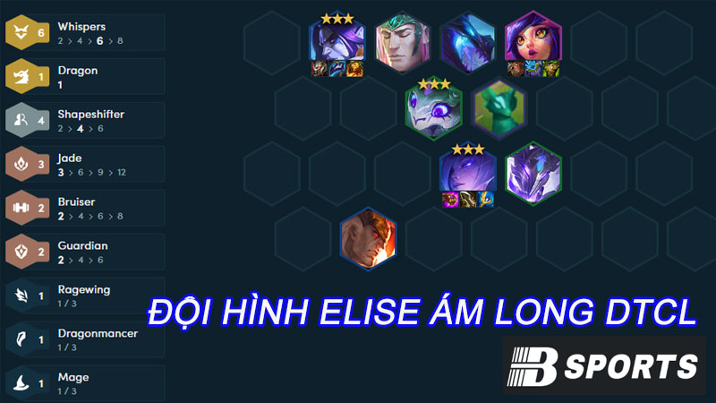 Giới thiệu về đội hình Elise Ám Long trong DTCL Giới thiệu về đội hình Elise Ám Long trong DTCL