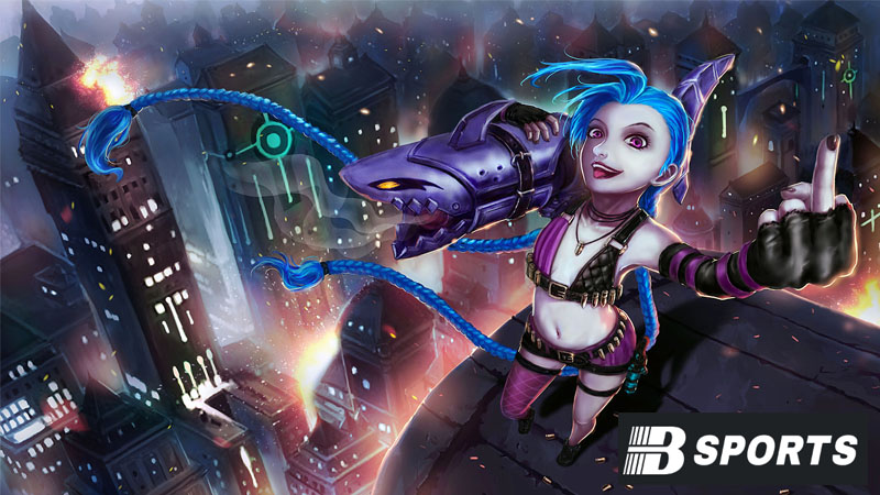Kỹ năng của Jinx - Xạ thủ mạnh nhất LMHT Kỹ năng của Jinx - Xạ thủ mạnh nhất LMHT