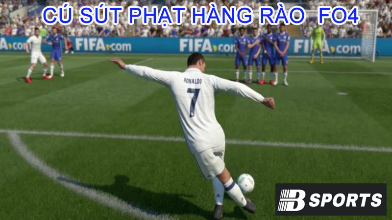 Cách thực hiện cú đá sút phạt hàng rào trong FO4 Cách thực hiện cú đá sút phạt hàng rào trong FO4