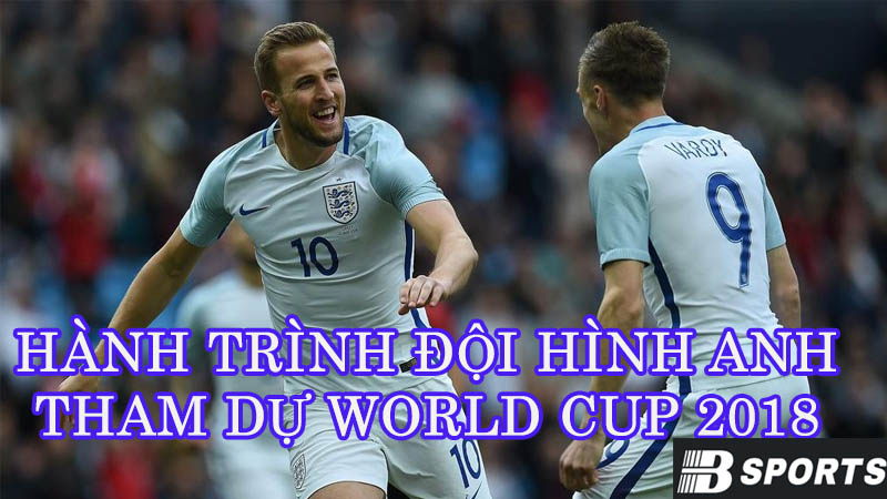 Điểm qua hành trình đội hình Anh tham dự World Cup 2018 Điểm qua hành trình đội hình Anh tham dự World Cup 2018