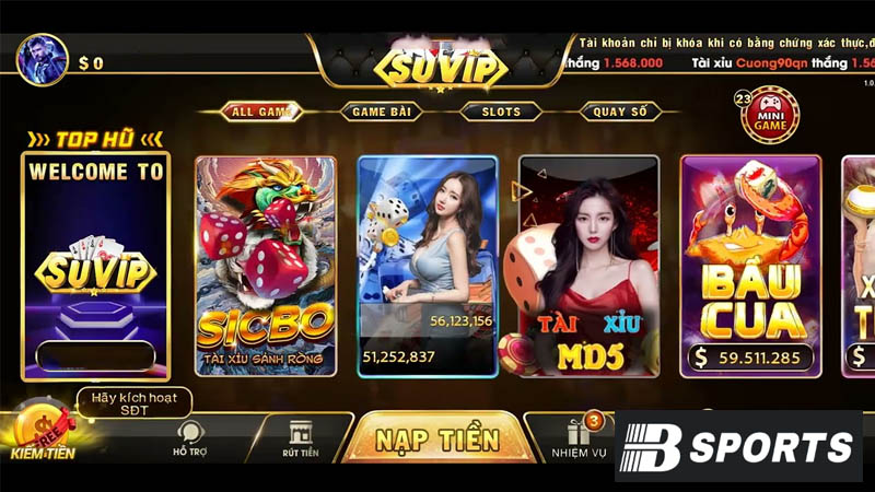 Khám phá những thể loại game siêu hấp dẫn có mặt tại Suvip Khám phá những thể loại game siêu hấp dẫn có mặt tại Suvip